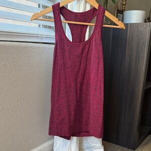 Pink lululemon Workout Tank